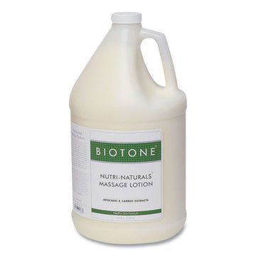 Biotone® Nuti-naturals Massage Lotion, 1 Gal Bottle, Nature Scent freeshipping - TVN Wholesale